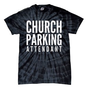 Church Parking Attendant Premium Tie-Dye T-Shirt