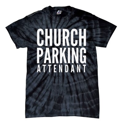 Church Parking Attendant Premium Tie-Dye T-Shirt