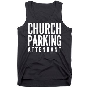 Church Parking Attendant Premium Tank Top