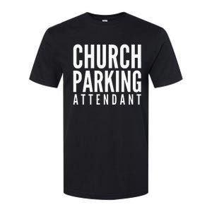 Church Parking Attendant Premium Softstyle CVC T-Shirt