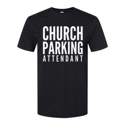 Church Parking Attendant Premium Softstyle® CVC T-Shirt