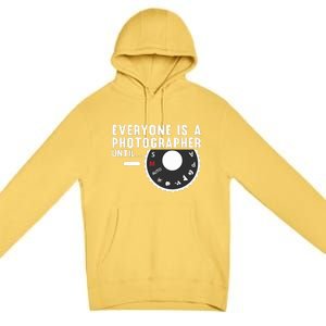 Cool Photographer Art For Men Women Photography Camera Lover Premium Pullover Hoodie