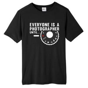 Cool Photographer Art For Men Women Photography Camera Lover Tall Fusion ChromaSoft Performance T-Shirt