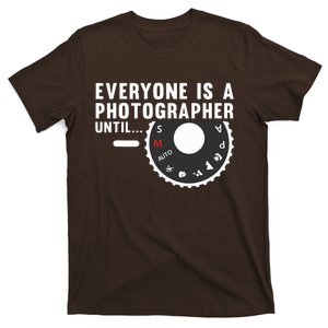 Cool Photographer Art For Men Women Photography Camera Lover T-Shirt