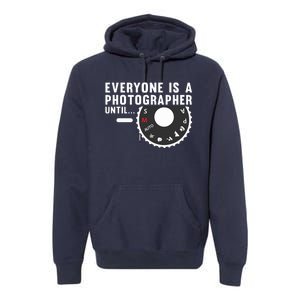 Cool Photographer Art For Men Women Photography Camera Lover Premium Hoodie