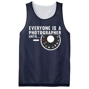 Cool Photographer Art For Men Women Photography Camera Lover Mesh Reversible Basketball Jersey Tank