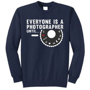 Cool Photographer Art For Men Women Photography Camera Lover Tall Sweatshirt