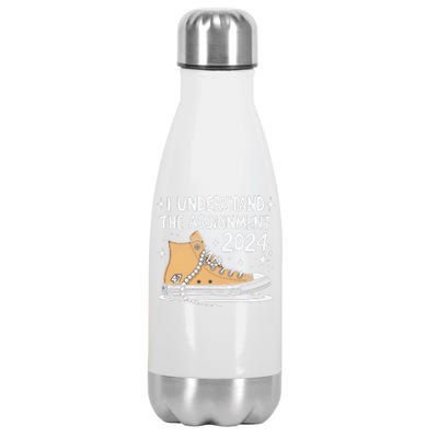 Chucks Pearls And The Harris Agenda Stainless Steel Insulated Water Bottle