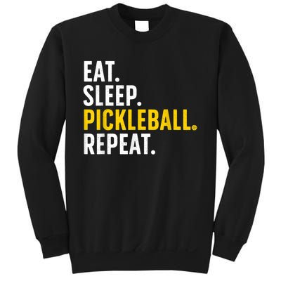 Cool Pickleball Art For Men Women Pickle Ball Lovers Players Sweatshirt