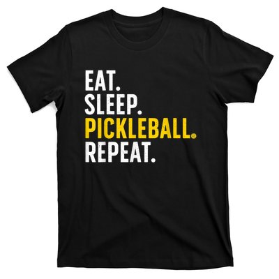 Cool Pickleball Art For Men Women Pickle Ball Lovers Players T-Shirt