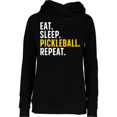 Cool Pickleball Art For Men Women Pickle Ball Lovers Players Womens Funnel Neck Pullover Hood