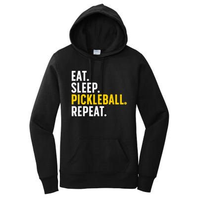 Cool Pickleball Art For Men Women Pickle Ball Lovers Players Women's Pullover Hoodie