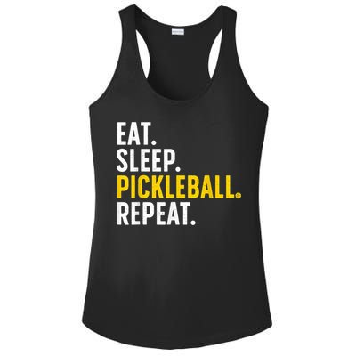 Cool Pickleball Art For Men Women Pickle Ball Lovers Players Ladies PosiCharge Competitor Racerback Tank