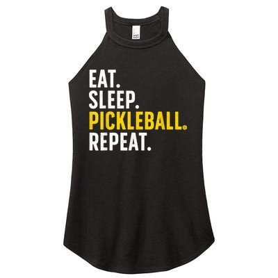 Cool Pickleball Art For Men Women Pickle Ball Lovers Players Women's Perfect Tri Rocker Tank