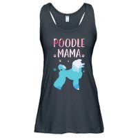 Cool Poodle Art For Women Mom Pet Dog Standard Poodle Lovers Ladies Essential Flowy Tank