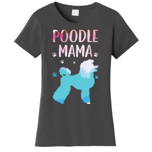 Cool Poodle Art For Women Mom Pet Dog Standard Poodle Lovers Women's T-Shirt