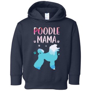 Cool Poodle Art For Women Mom Pet Dog Standard Poodle Lovers Toddler Hoodie