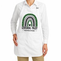 Cerebral Palsy Awareness Rainbow Heart Apron