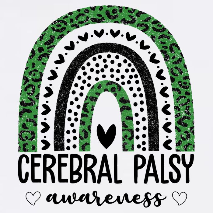Cerebral Palsy Awareness Rainbow Heart Apron