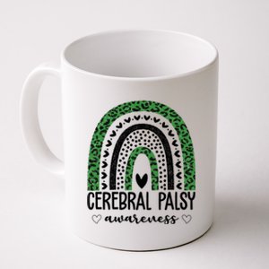 Cerebral Palsy Awareness Rainbow Heart Coffee Mug