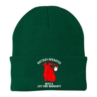 Cool Pacemaker Art For Men Women Artificial Heart Pacemaker Knit Cap Winter Beanie