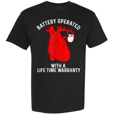 Cool Pacemaker Art For Men Women Artificial Heart Pacemaker Garment-Dyed Heavyweight T-Shirt