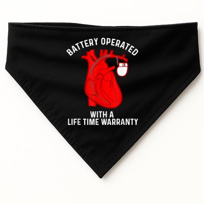 Cool Pacemaker Art For Men Women Artificial Heart Pacemaker USA-Made Doggie Bandana