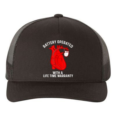 Cool Pacemaker Art For Men Women Artificial Heart Pacemaker Yupoong Adult 5-Panel Trucker Hat