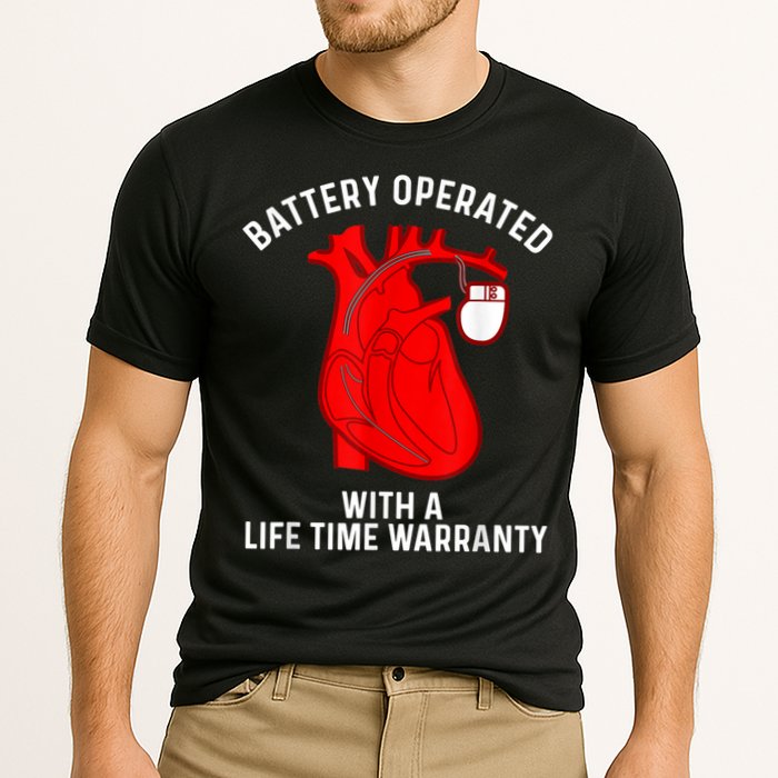 Cool Pacemaker Art For Men Women Artificial Heart Pacemaker Performance Shirt