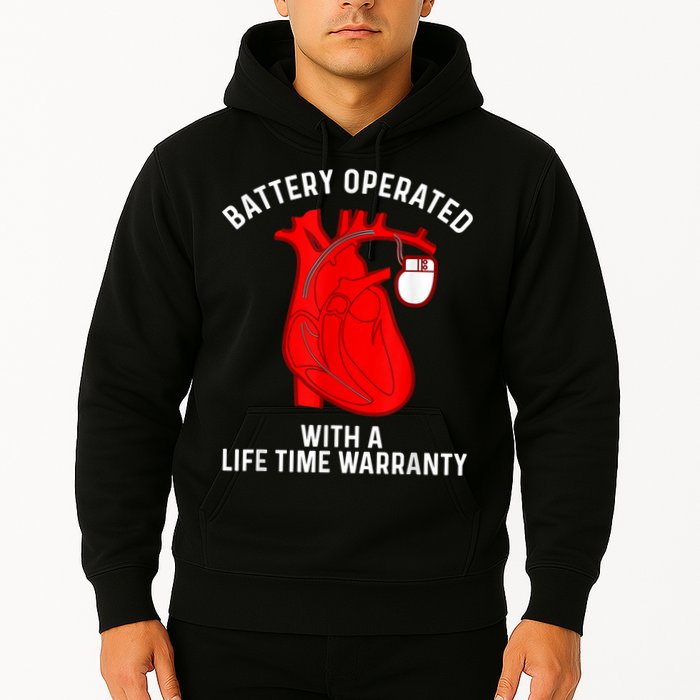 Cool Pacemaker Art For Men Women Artificial Heart Pacemaker Hoodie