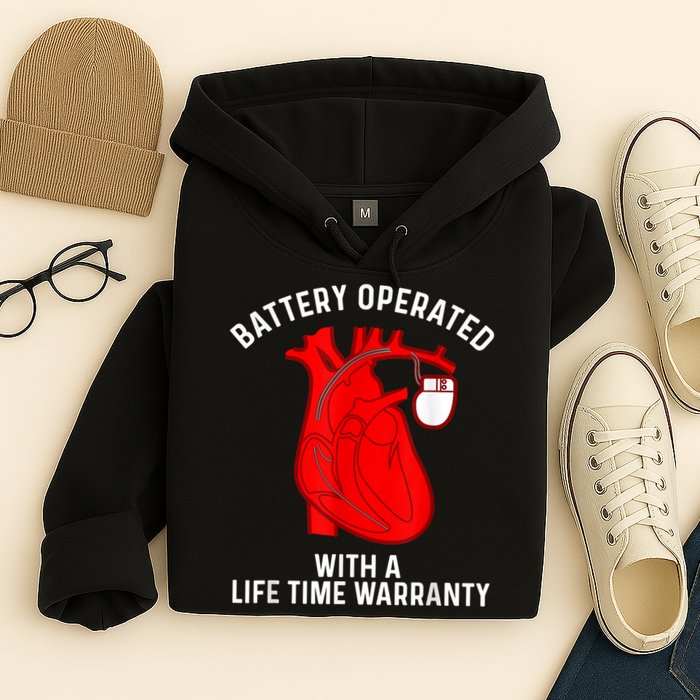 Cool Pacemaker Art For Men Women Artificial Heart Pacemaker Hoodie
