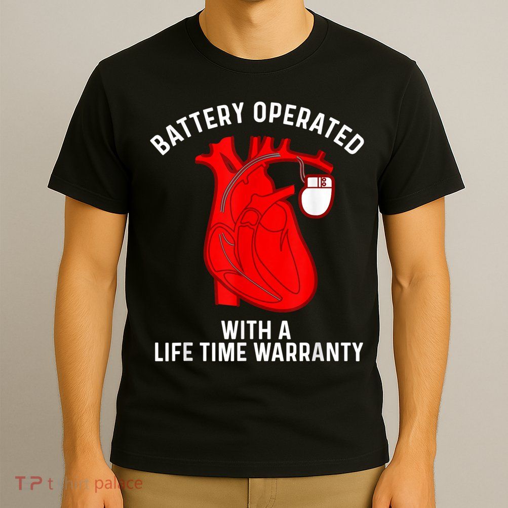 Cool Pacemaker Art For Men Women Artificial Heart Pacemaker T-Shirt
