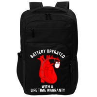 Cool Pacemaker Art For Men Women Artificial Heart Pacemaker Impact Tech Backpack
