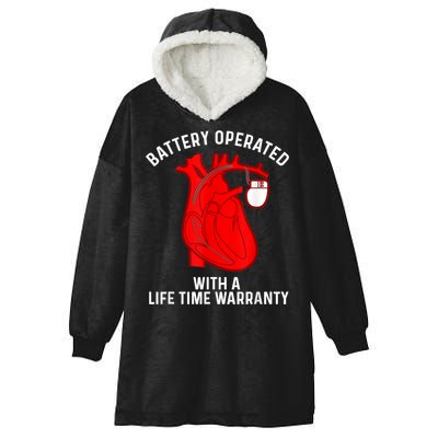 Cool Pacemaker Art For Men Women Artificial Heart Pacemaker Hooded Wearable Blanket