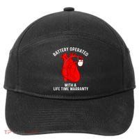 Cool Pacemaker Art For Men Women Artificial Heart Pacemaker 7-Panel Snapback Hat