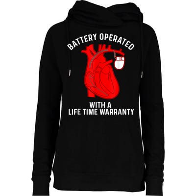 Cool Pacemaker Art For Men Women Artificial Heart Pacemaker Womens Funnel Neck Pullover Hood