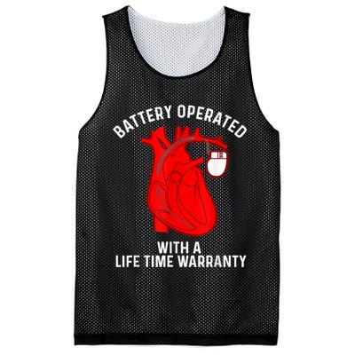 Cool Pacemaker Art For Men Women Artificial Heart Pacemaker Mesh Reversible Basketball Jersey Tank