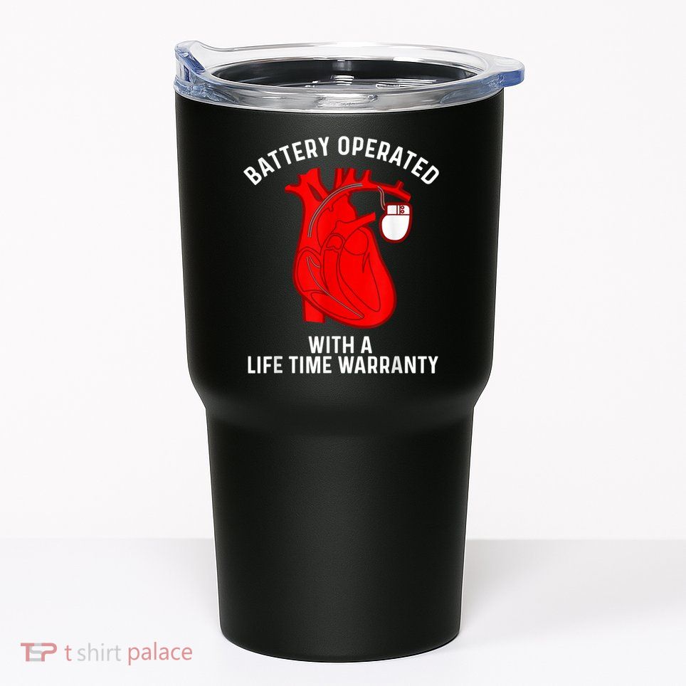 Cool Pacemaker Art For Men Women Artificial Heart Pacemaker Tumbler
