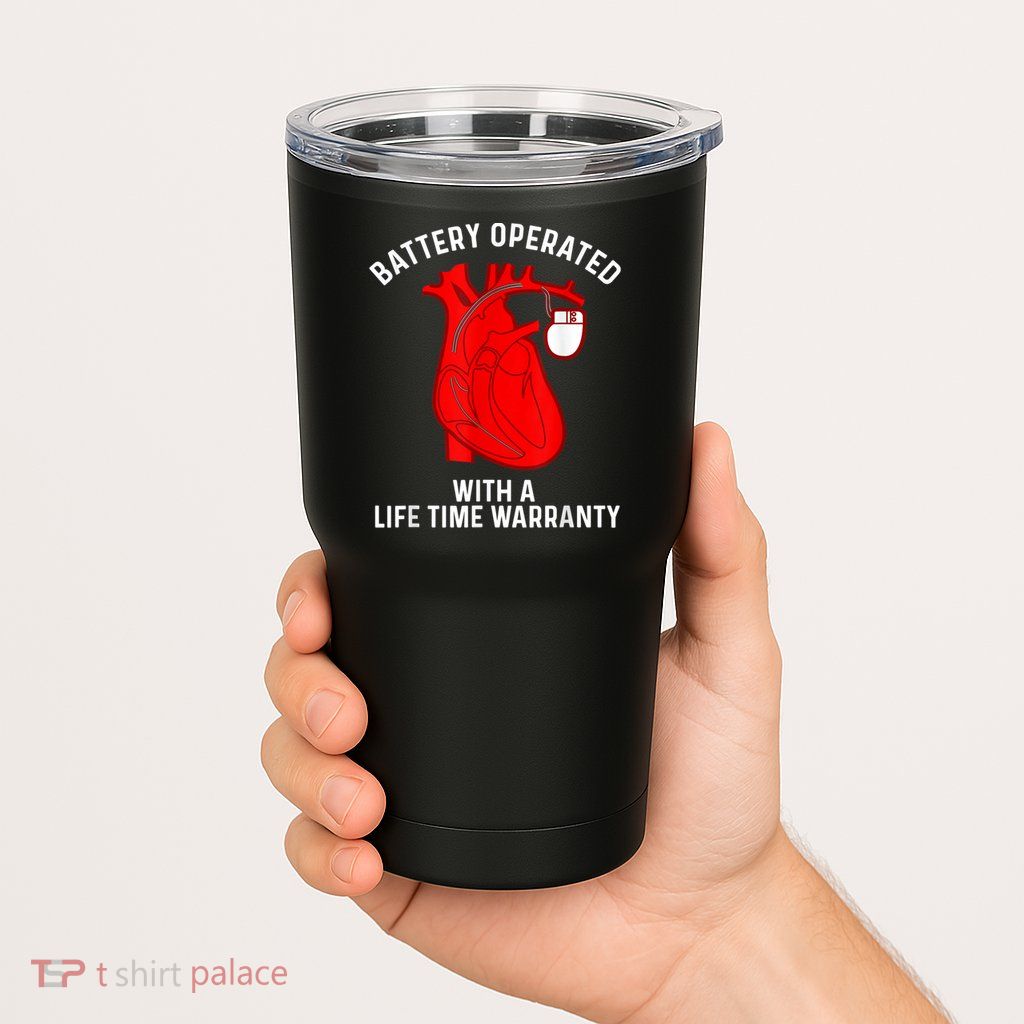 Cool Pacemaker Art For Men Women Artificial Heart Pacemaker Tumbler