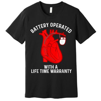 Cool Pacemaker Art For Men Women Artificial Heart Pacemaker Premium T-Shirt
