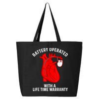 Cool Pacemaker Art For Men Women Artificial Heart Pacemaker 25L Jumbo Tote