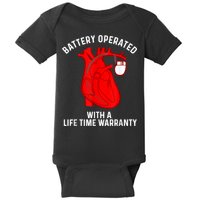Cool Pacemaker Art For Men Women Artificial Heart Pacemaker Baby Bodysuit