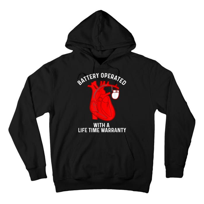Cool Pacemaker Art For Men Women Artificial Heart Pacemaker Tall Hoodie