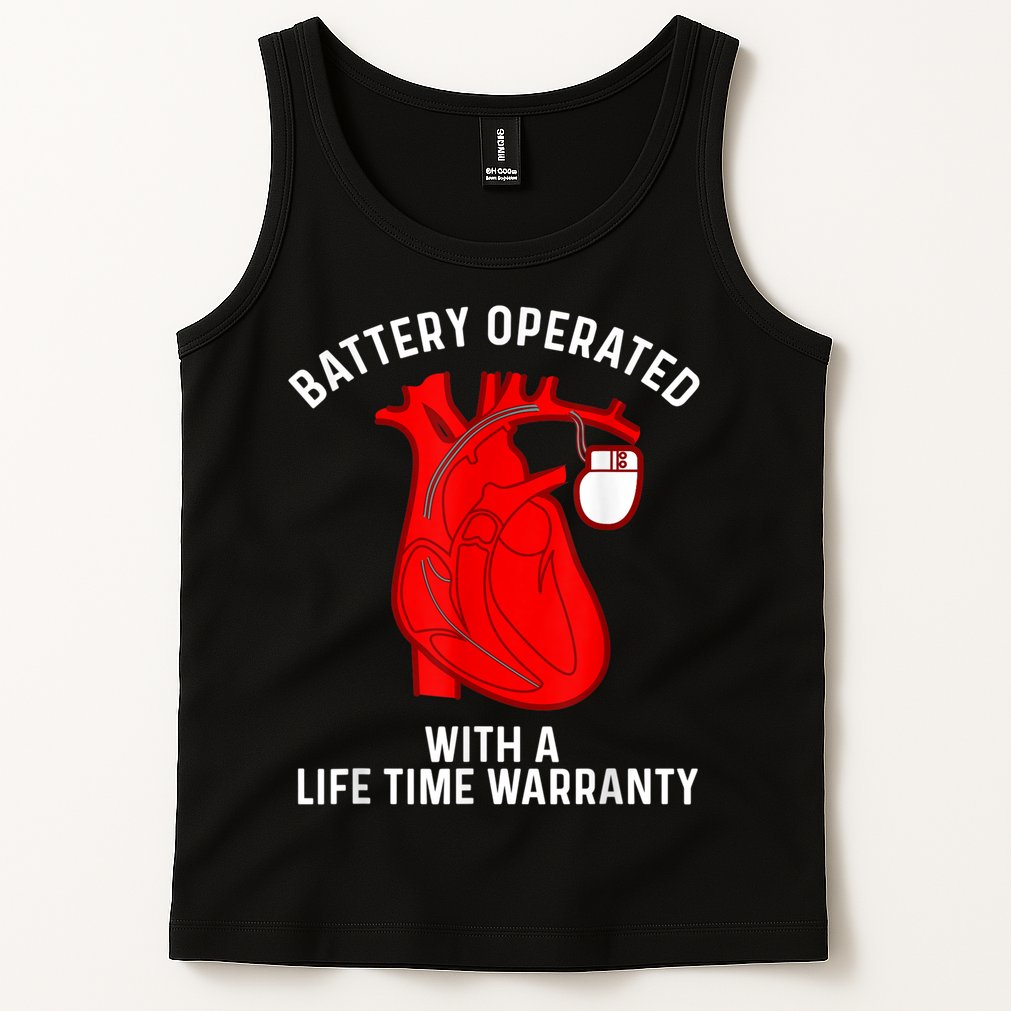 Cool Pacemaker Art For Men Women Artificial Heart Pacemaker Tank Top