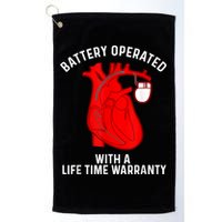 Cool Pacemaker Art For Men Women Artificial Heart Pacemaker Golf Towel