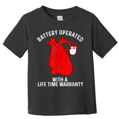 Cool Pacemaker Art For Men Women Artificial Heart Pacemaker Toddler T-Shirt
