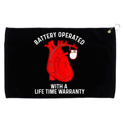 Cool Pacemaker Art For Men Women Artificial Heart Pacemaker Grommeted Golf Towel