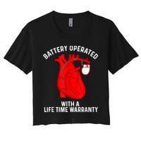 Cool Pacemaker Art For Men Women Artificial Heart Pacemaker Crop Top