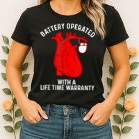 Cool Pacemaker Art For Men Women Artificial Heart Pacemaker Womens T-Shirt