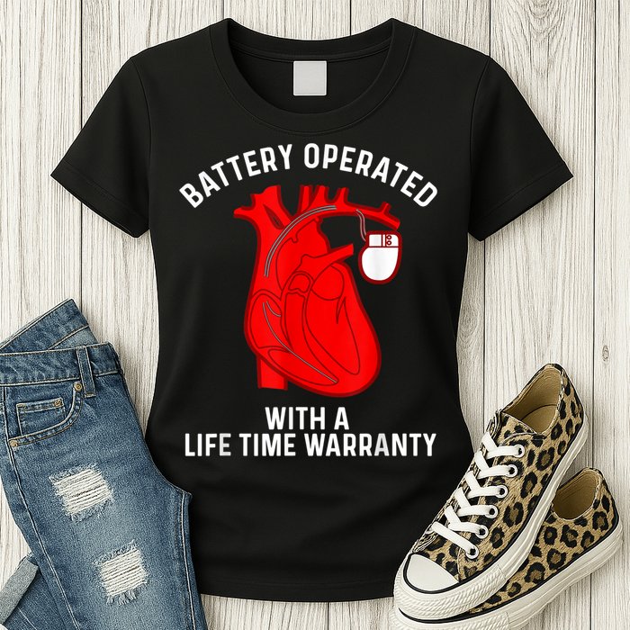 Cool Pacemaker Art For Men Women Artificial Heart Pacemaker Womens T-Shirt